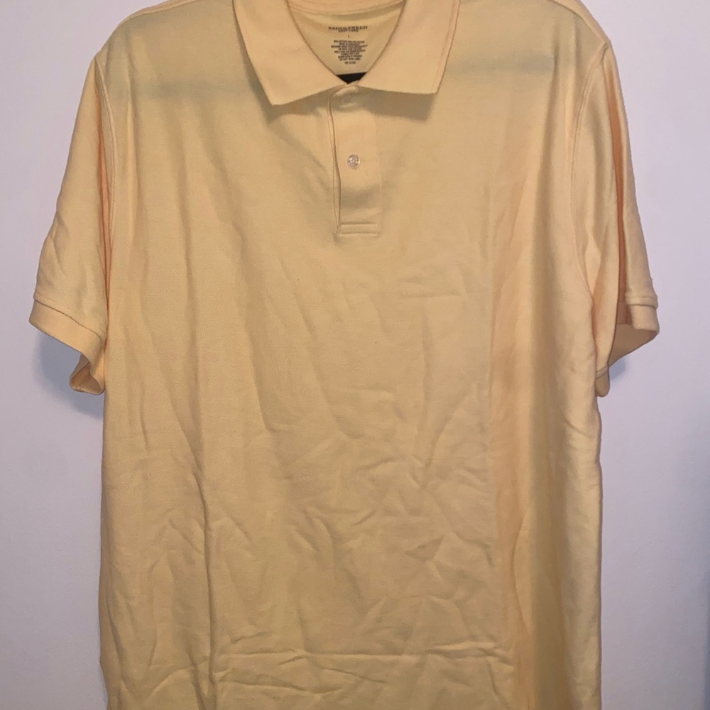 Men's Yellow Saddlebred Polo Shirt